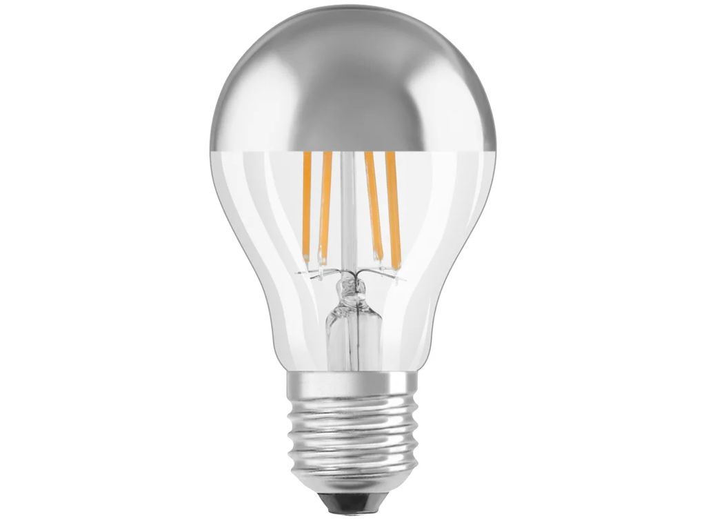 Ledvance Parathom LED Pære Topforspejlet Sølv 6,5W (50W) 2700K E27