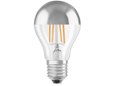 Ledvance Parathom LED Pære Topforspejlet Sølv 6,5W (50W) 2700K E27