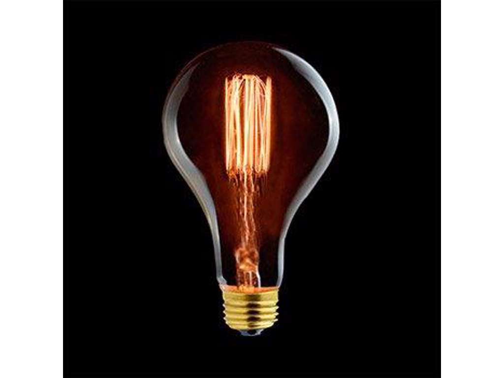 LAES Standard Vintage Globe Zig Zag 160Ø 100W E40