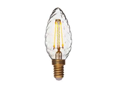 Danlamp LED Krystalkerte Klar 4W (30W) 2200K | dæmpbar