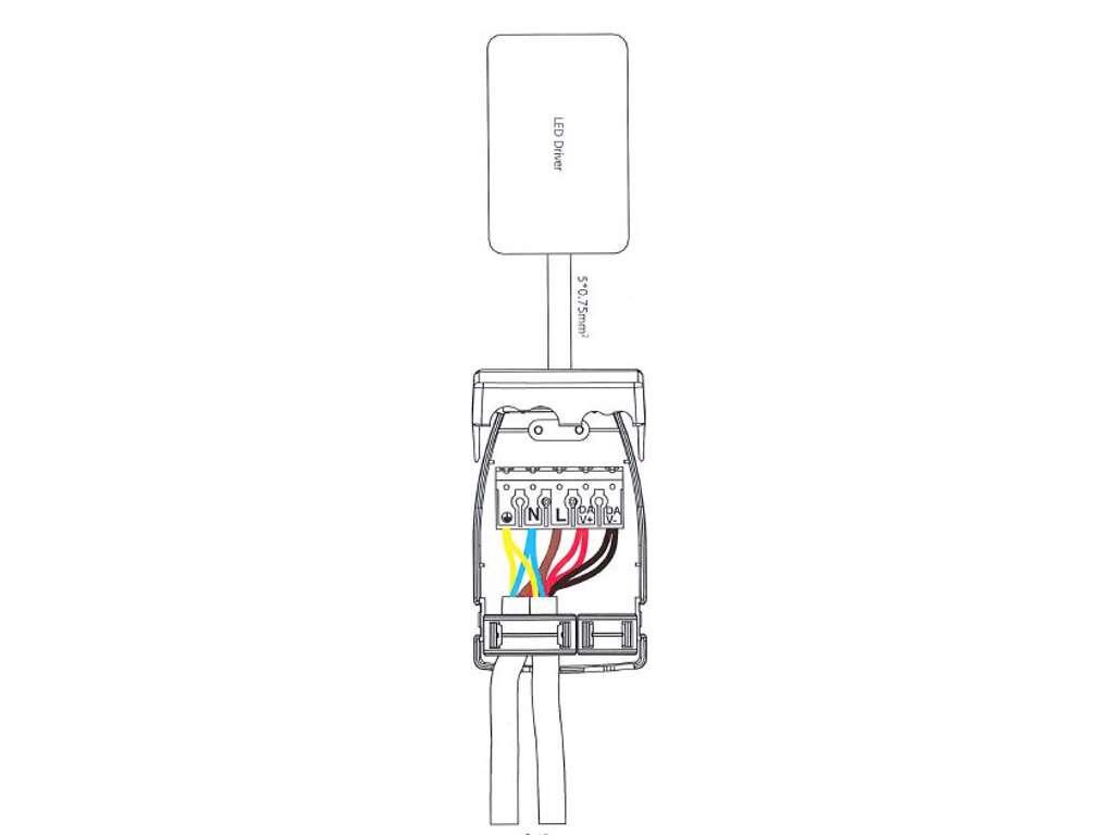 Driver M5-Bit Boks,Ledning & Stik 0-10V