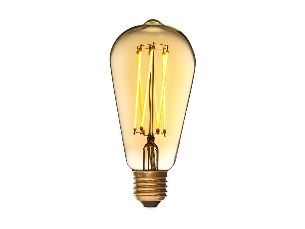 Danlamp Edison Gold LED 2,5W (40W) 2000K E27 | Dæmpbar