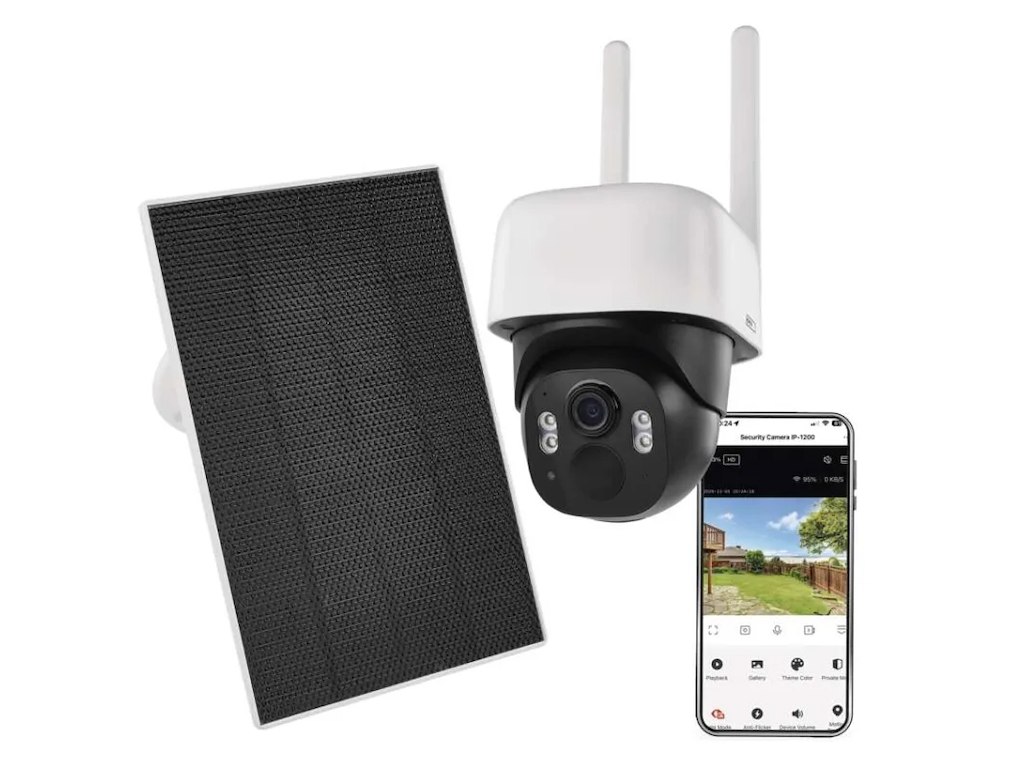 EMOS GoSmart WASP IP kamera med solcelle IP44 WiFi