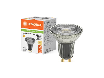 LEDVANCE PAR16 GU10 LED Pære 8W (100W) 3000K | Dæmpbar