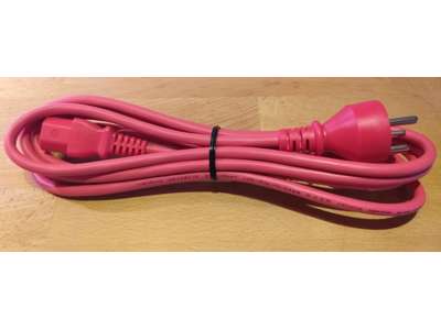 Hospital Kabel Rød 3 Meter
