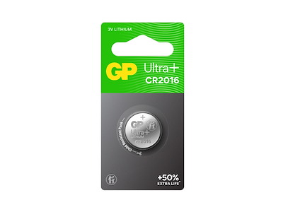 GP Lithium CR2016 Batteri | 1-Pak
