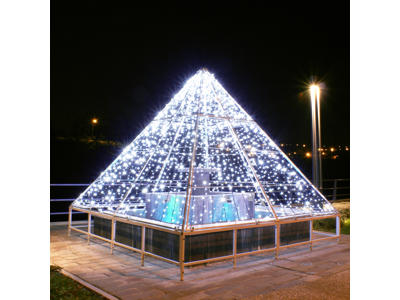 Festilight Blinkende LED Guirlande IP66 10M i Kold Hvid