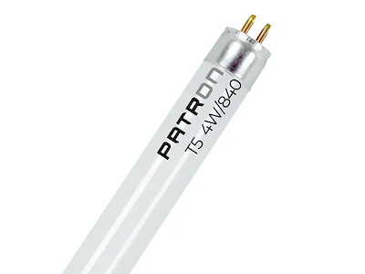 PATRON T5 Lysstofrør G5 4W 4000K | 10-Pak