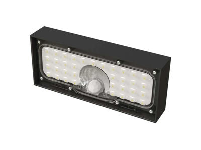 LED Solcelle Væglampe m/Pir IP65 