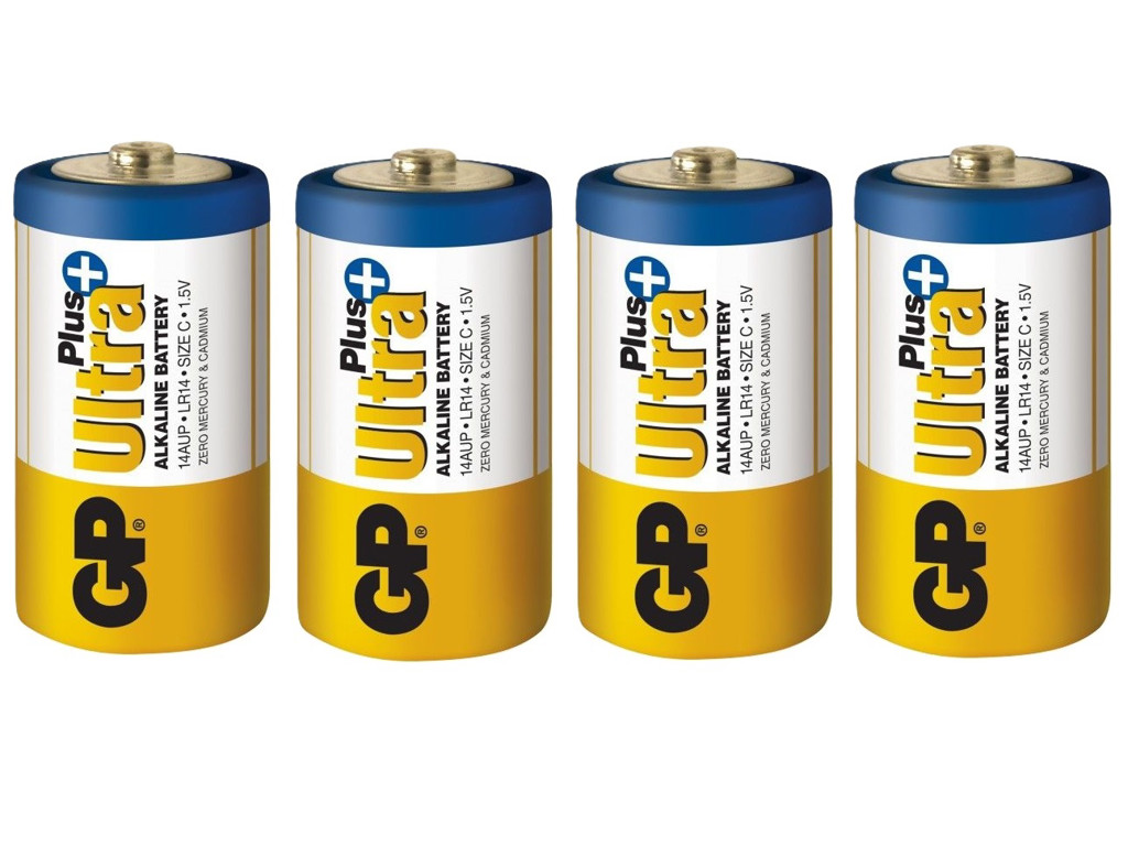 C Ultra Plus Batterier | 4-Pak