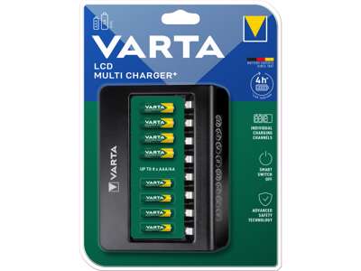 Varta Multi Batterilader F/AAA + AA