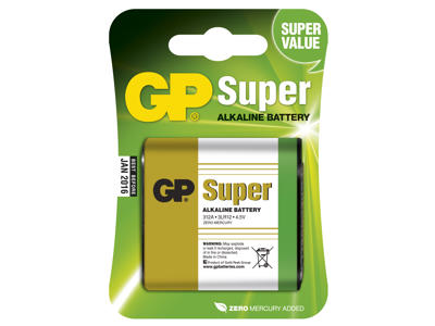 GP Super Alkaline 4,5V Batteri | 1-Pak
