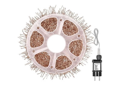 EMOS LED Nano Lyskæde 19,2m 1920 LED Varm Hvid med Timer IP44