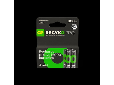 GP ReCyko PRO AAA Batteri | 4-pak