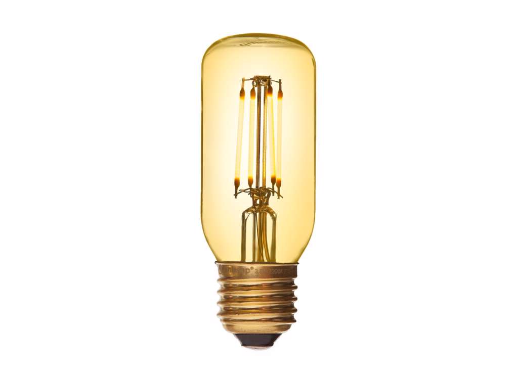 Danlamp eksteriør Rør Gold LED 2,5W (33W) 2000K E27 | Dæmpbar