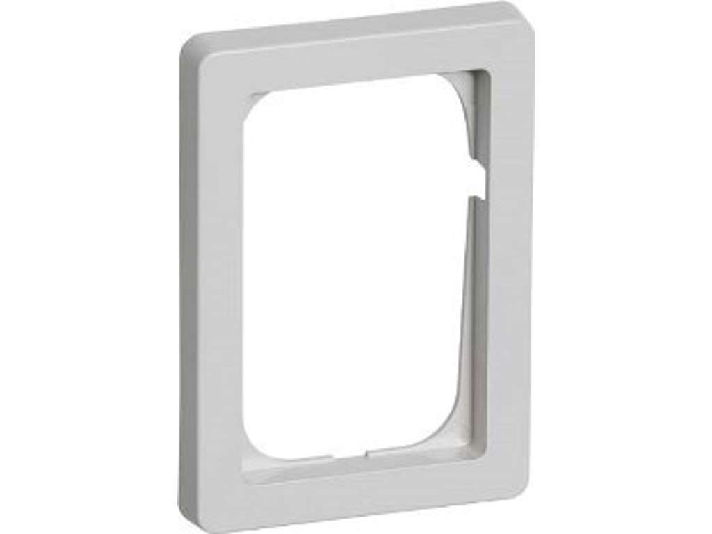 Ramme 63 F/Stikkontakt Grå 1½ Modul