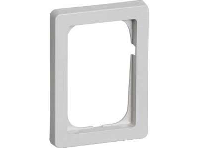 Ramme 63 F/Stikkontakt Grå 1½ Modul