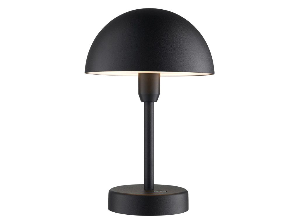 Nordlux Ellen To-Go Genopladelig Bordlampe Sort