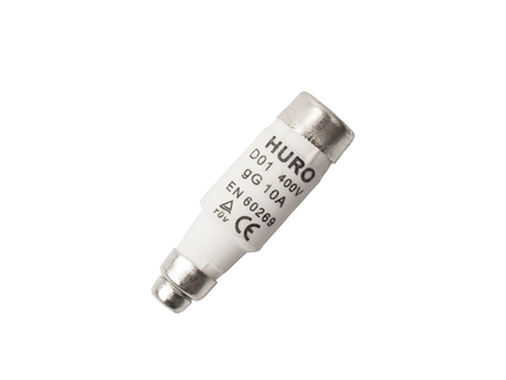Elworks Sikring D01 10A 400V Rød | 10-Pak