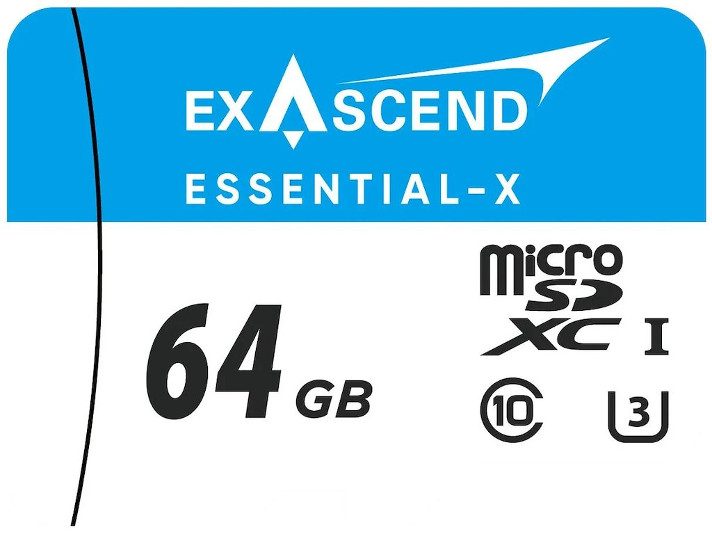 Micro SD UHS-I 64GB, 90MB/s, 40MB/s,