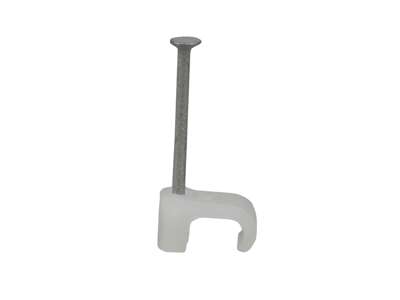 Kabelclips 7-9 mm Grå | 100 Stk.
