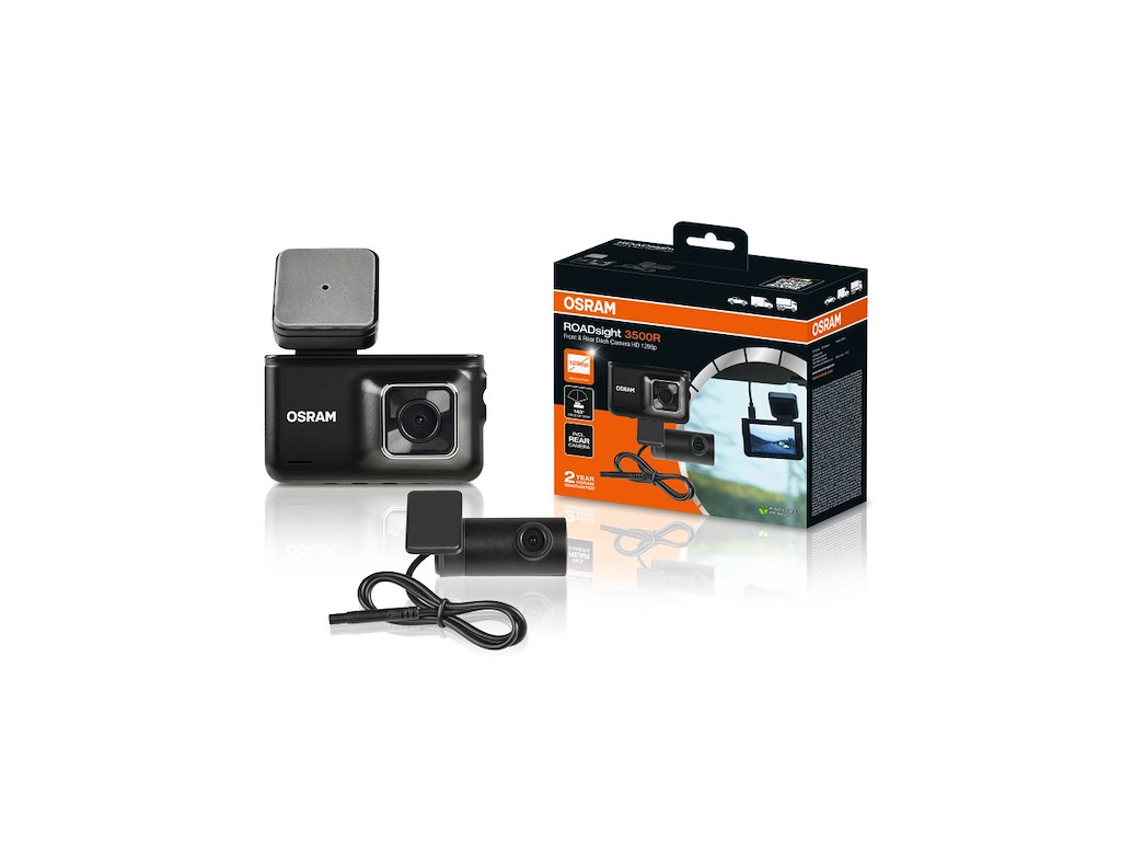 OSRAM Roadsight 3500R For/Bag Dash Camera 3,0" Skærm
