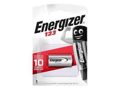 Energizer Lithium CR123A Batteri