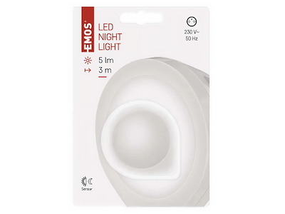 EMOS LED natlampe m. skumringssensor
