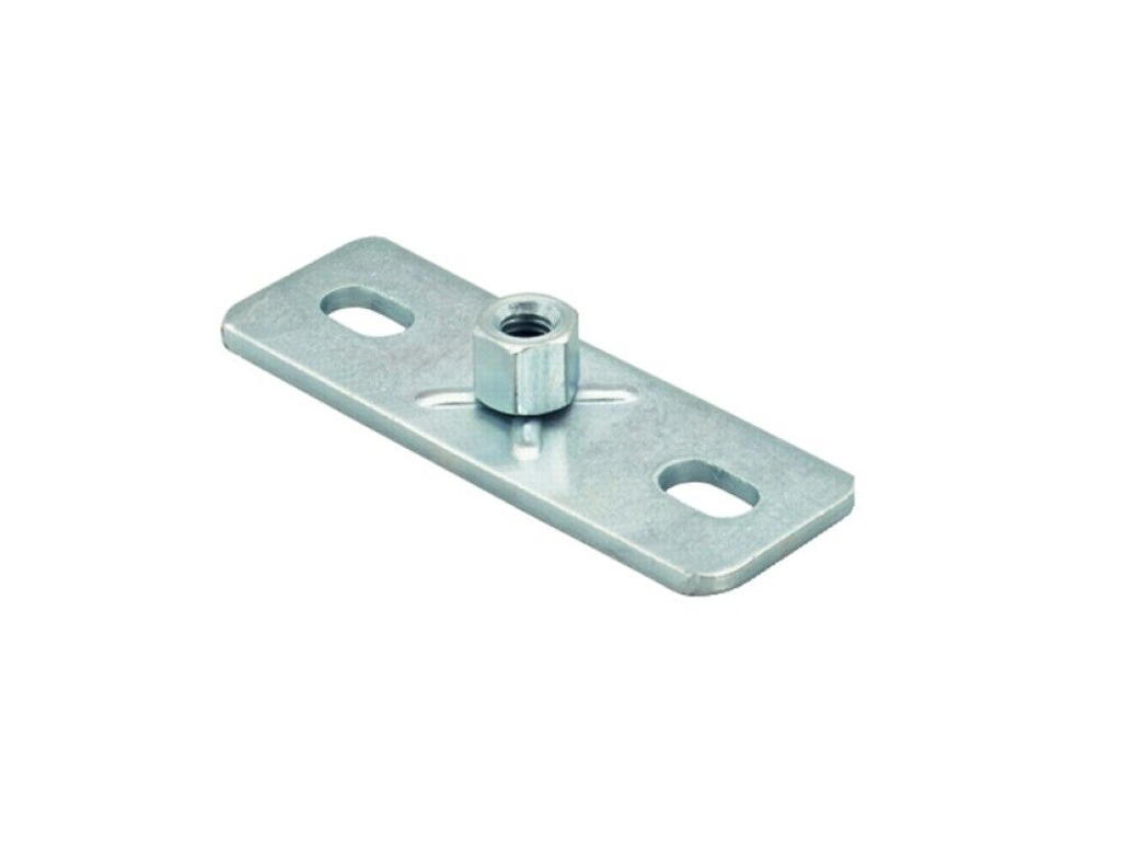 Montageflange Galvaniseret 1/2" 80x30 mm