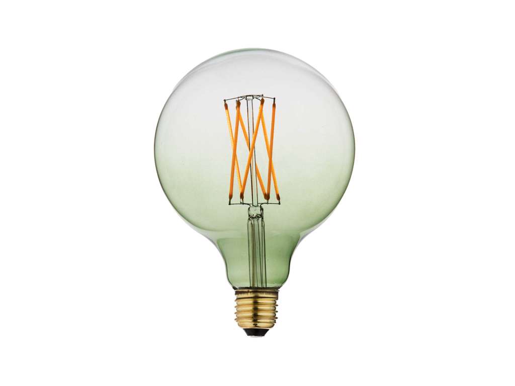 Danlamp Mega Edison LED Globe Grøn 2,5W (40W) 2200K E27 | Dæmpbar