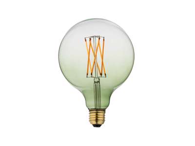 Danlamp Mega Edison LED Globe Grøn 2,5W (40W) 2200K E27 | Dæmpbar