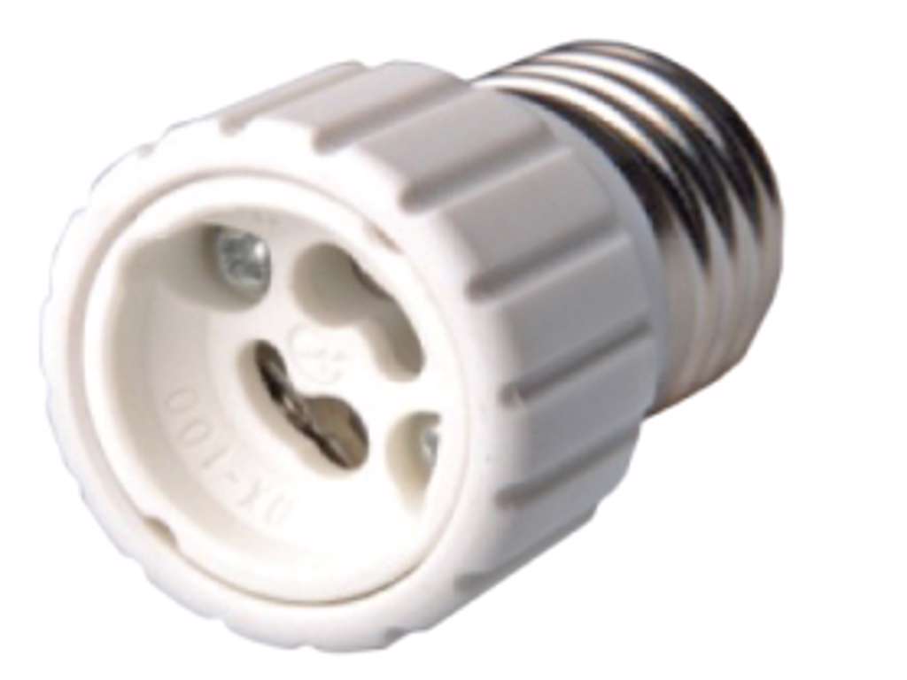 Adapter Fra Sokkel E27 Til GU10