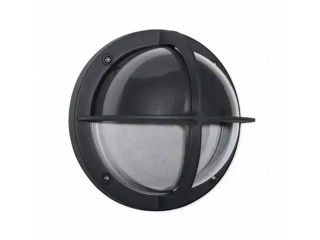 MINI Skotlampe med Halvskærm E14 Koksgrå IP44