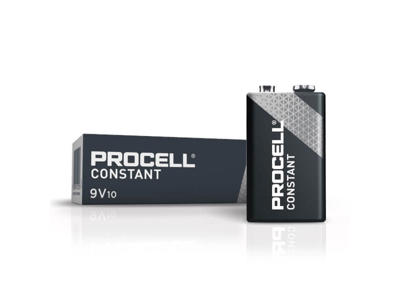 Procell Constant Alkaline 9V Batterier | 10-Pak