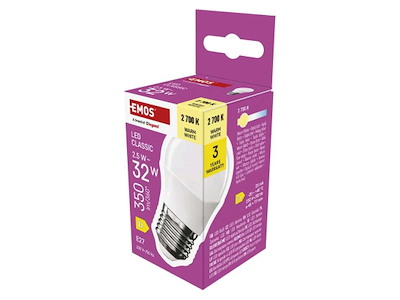 EMOS LED Krone 2,5W (32W) 2700K E27
