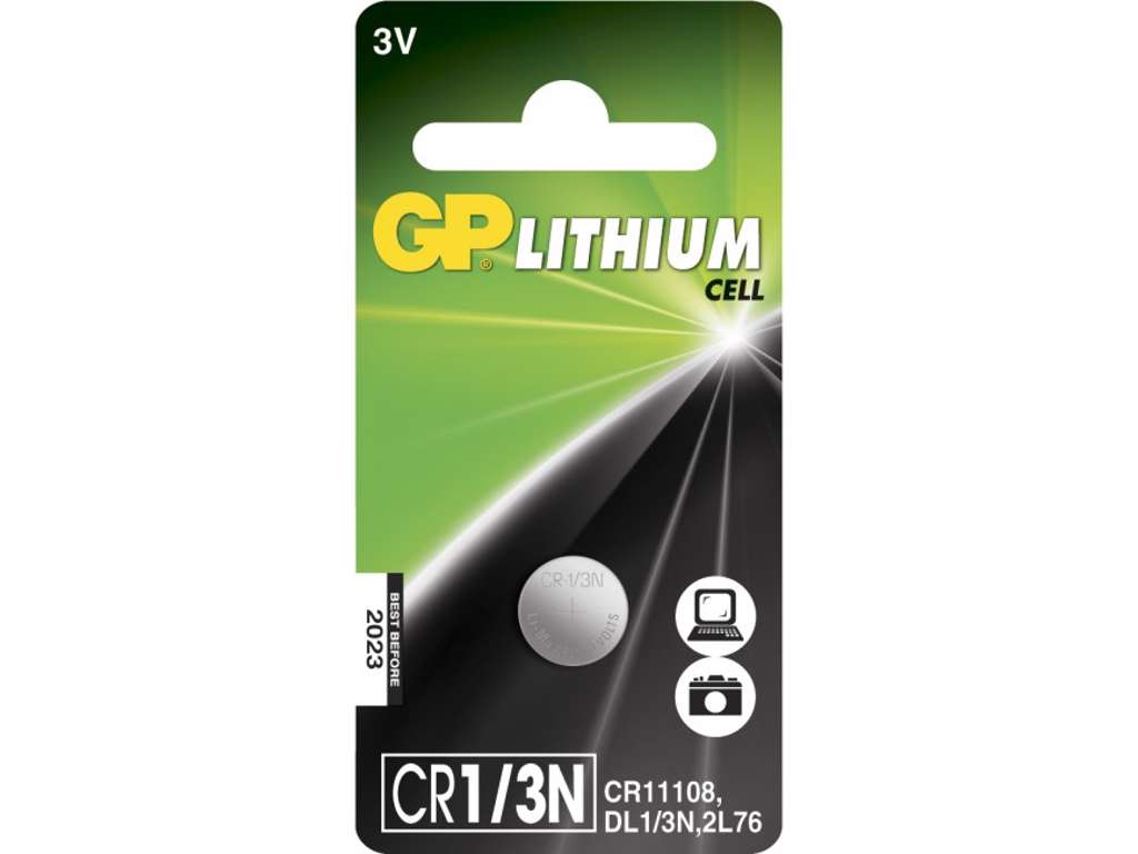 GP Lithium CR1/3N Batteri | 1-Pak