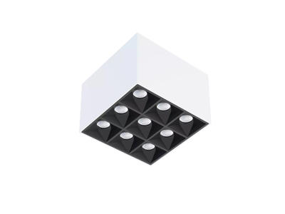 Downlight Påbyg 830 18W Hvid UGR<17