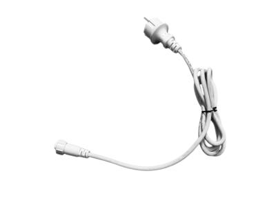 Tilslutningsledning 1,5M - Hvid 230V IP44