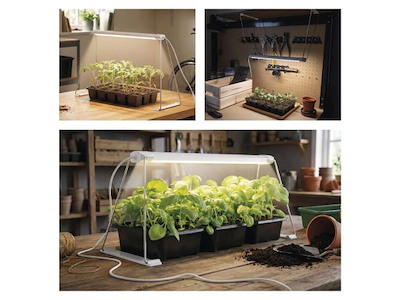 EMOS LED Vækstlampe Fuldspektrum m/timer