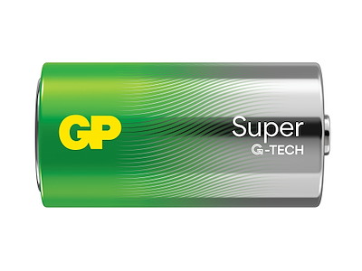 GP Super Alkaline C batteri | 4-pak