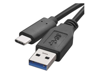 EMOS USB-A - USB-C 3.1 Sort 1 M