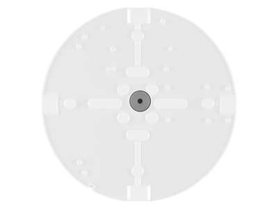 Plafond 10W 4000K Ø250 m/sensor