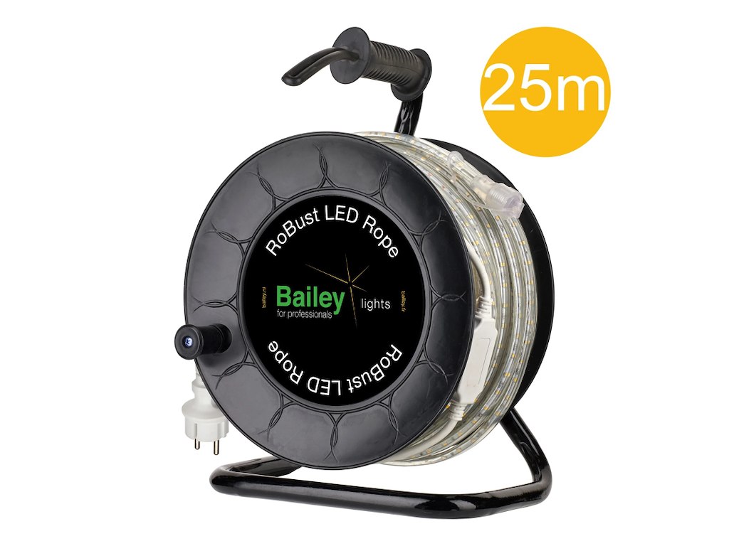 Bailey RoBust LED Bånd på tromle - 25M - 4000K - IP65 