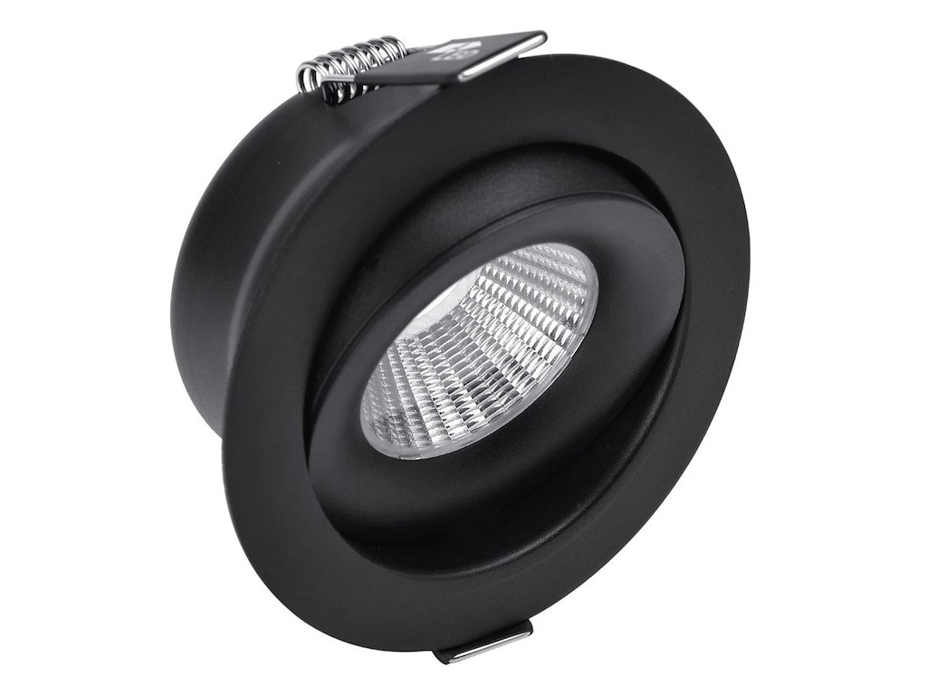 EVO E 6W LED Downlight 2700K Ø68-83mm Sort | Triac Dæmpbar