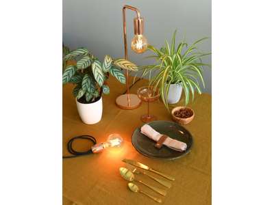 Danlamp Globe De Luxe Gold LED 2W (25W) 2000K E27 | Dæmpbar