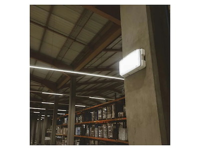 LED Paniklysarmatur IP66 IK08 6/10W