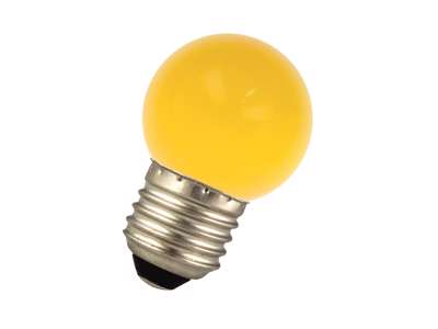 Bailey LED Krone G45 E27 1W Gul