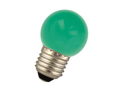 Bailey LED Krone G45 E27 1W Grøn 