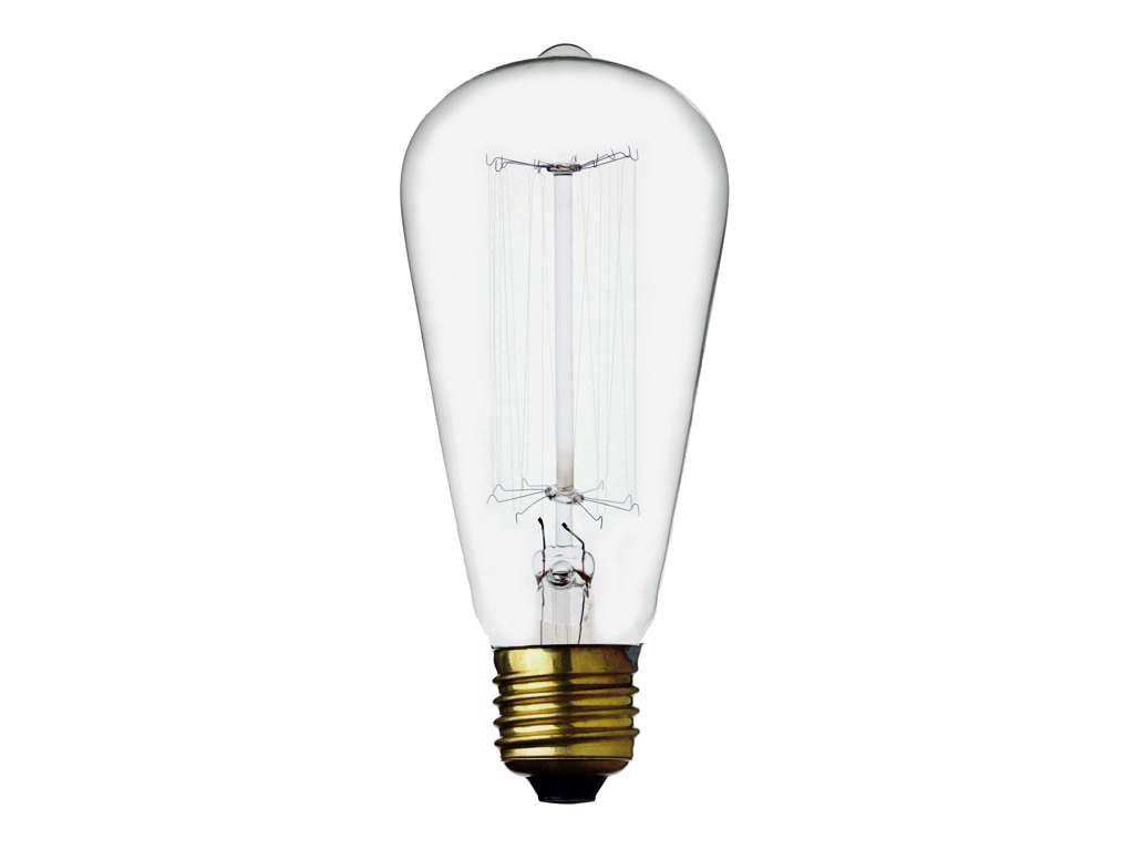 Danlamp Edison Lampe LED E27 2,5W (40W)