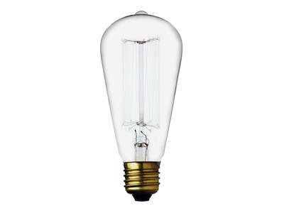 Danlamp Edison Lampe LED E27 2,5W (40W)